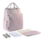 Diaper Bag Backpack With Attached Changing Pad
