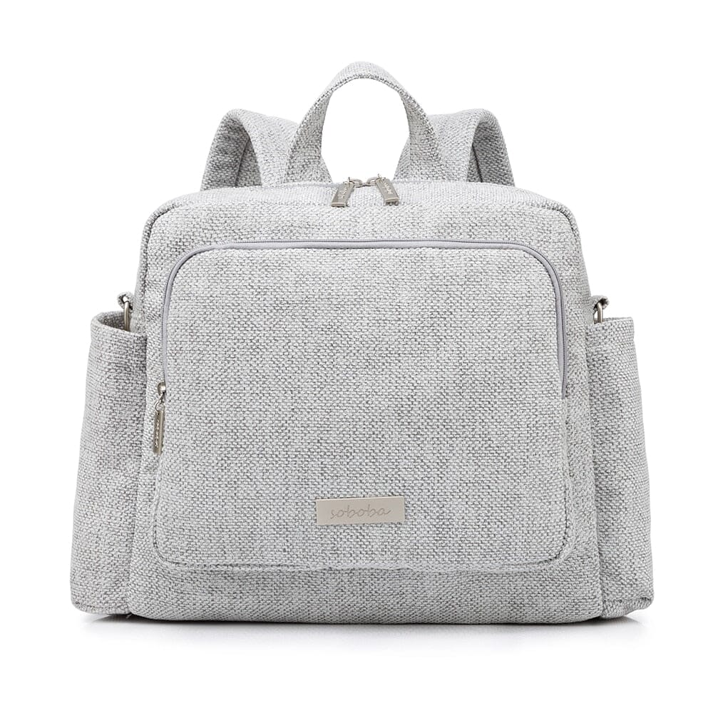 Backpack Messenger Diaper Bag The Store Bags Tweed Gray 