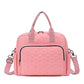 Compact Messenger Diaper Bag The Store Bags pink three 