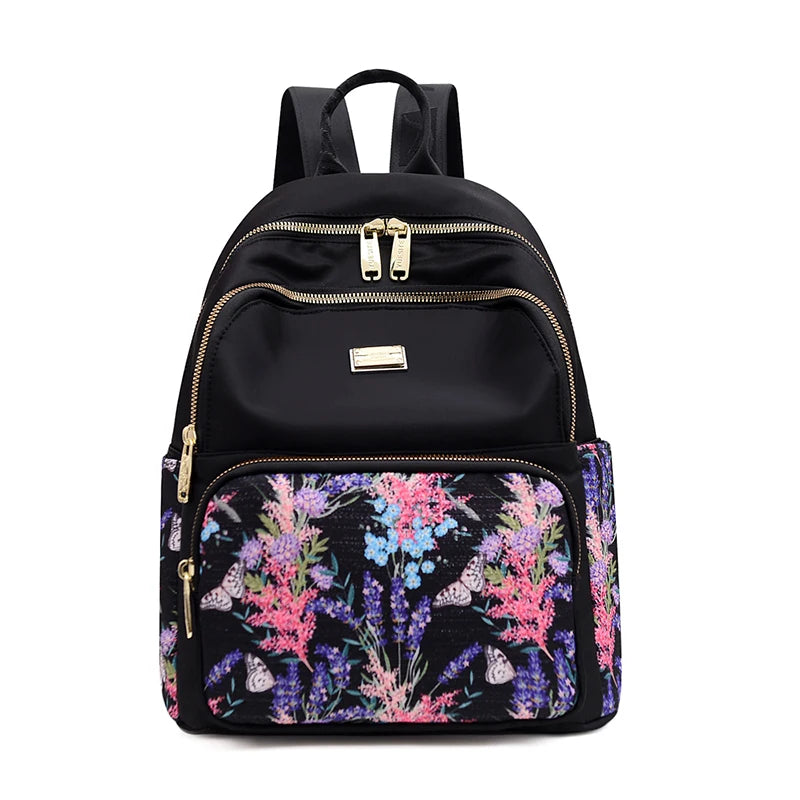 Floral Backpack Purse Concealed Carry The Store Bags Lavender 