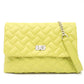 Quilted Purse With Chain The Store Bags LIME 