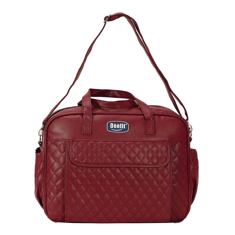 Leather Messenger Diaper Bag The Store Bags Red 