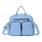 Compact Messenger Diaper Bag The Store Bags blue two 