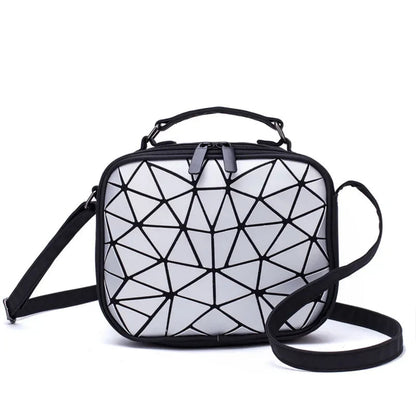 Geometric Clutch Bag The Store Bags matte5sliver 