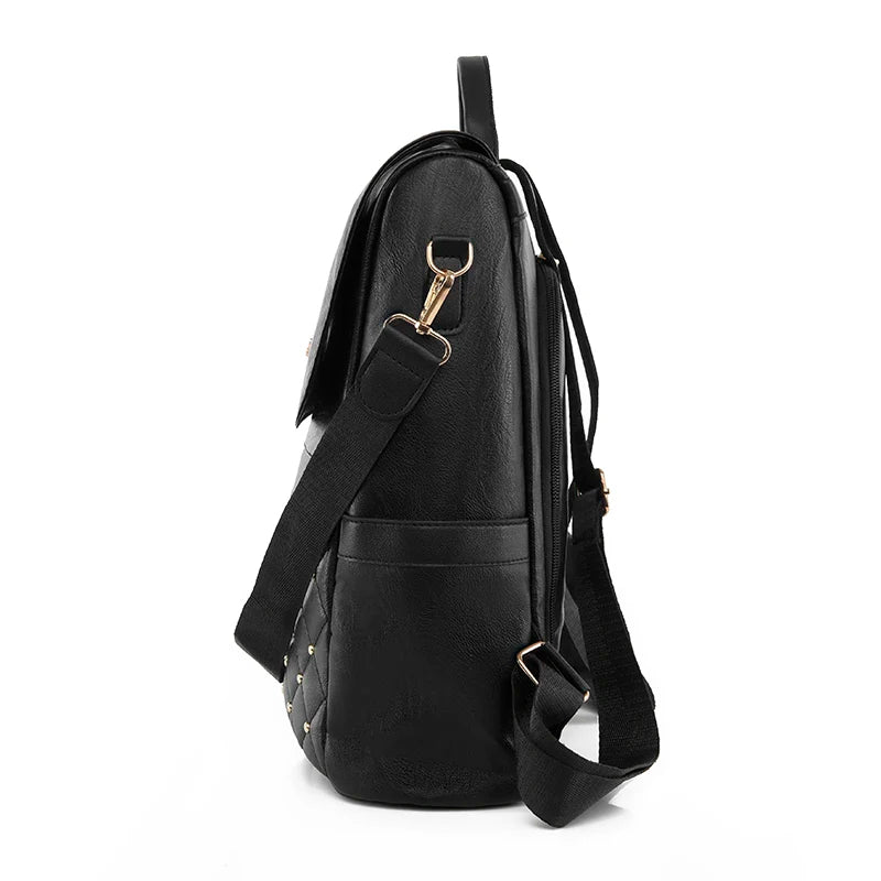 Leather Travel Backpack Anti Theft The Store Bags 