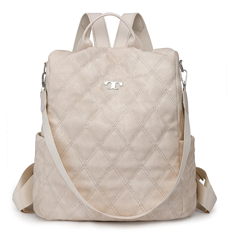 Anti Theft Backpack For Ladies The Store Bags Off White 