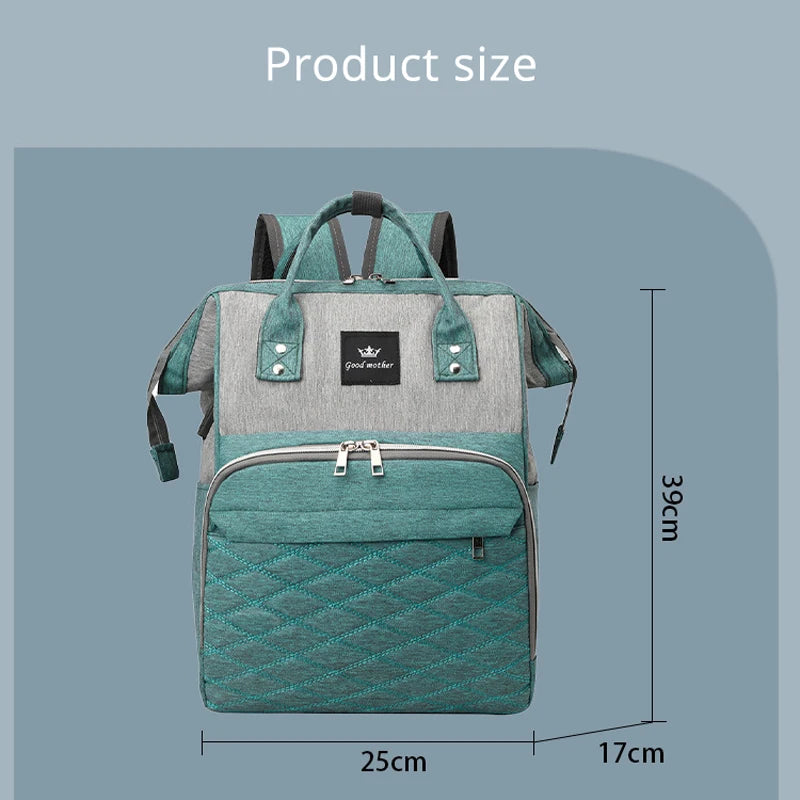 Lequeen Diaper Bag With Charger