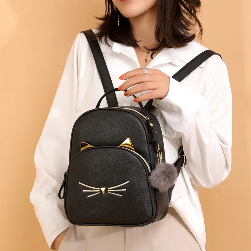 Cat Mini Backpack Purse