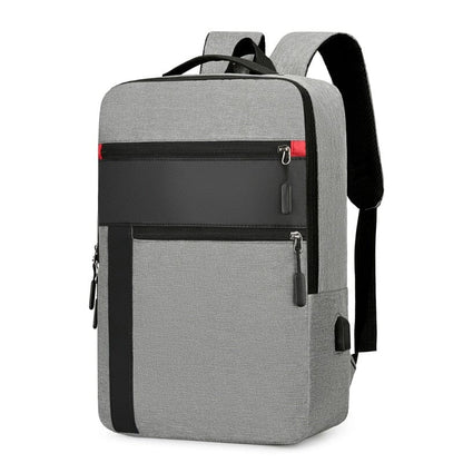 14 inch USB Power Backpack The Store Bags GREY 