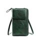 Leather Clutch Wallet With Phone Pocket The Store Bags green 