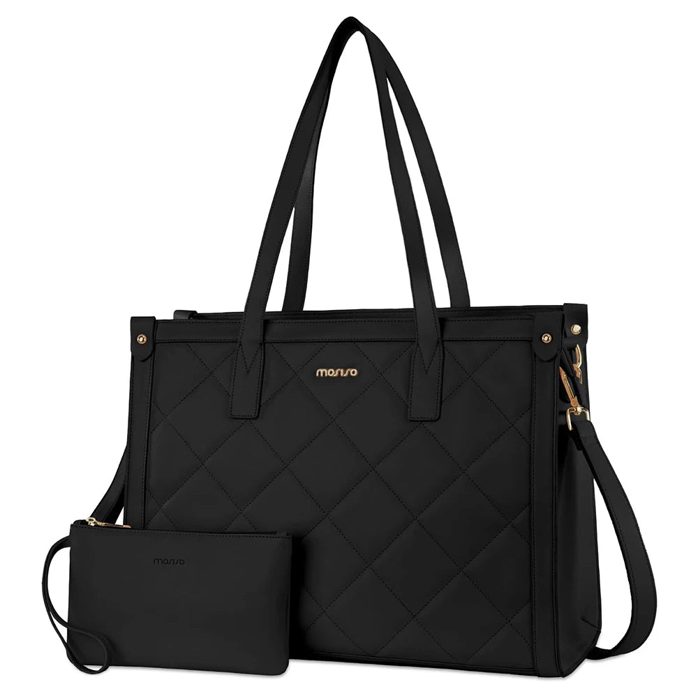 Large Zip Top Tote Bag