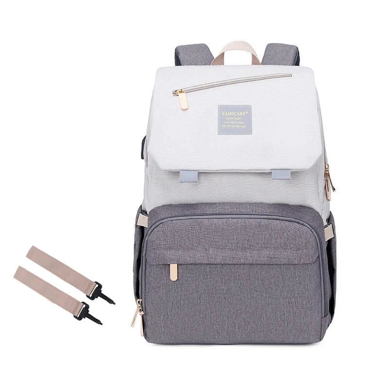 FAMICARE USB Diaper Bag