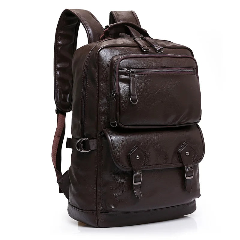 Leather Backpack 15 inch Laptop