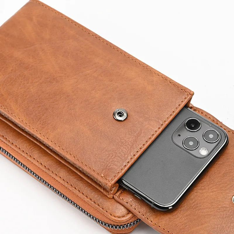 Leather Clutch Wallet With Phone Pocket The Store Bags 