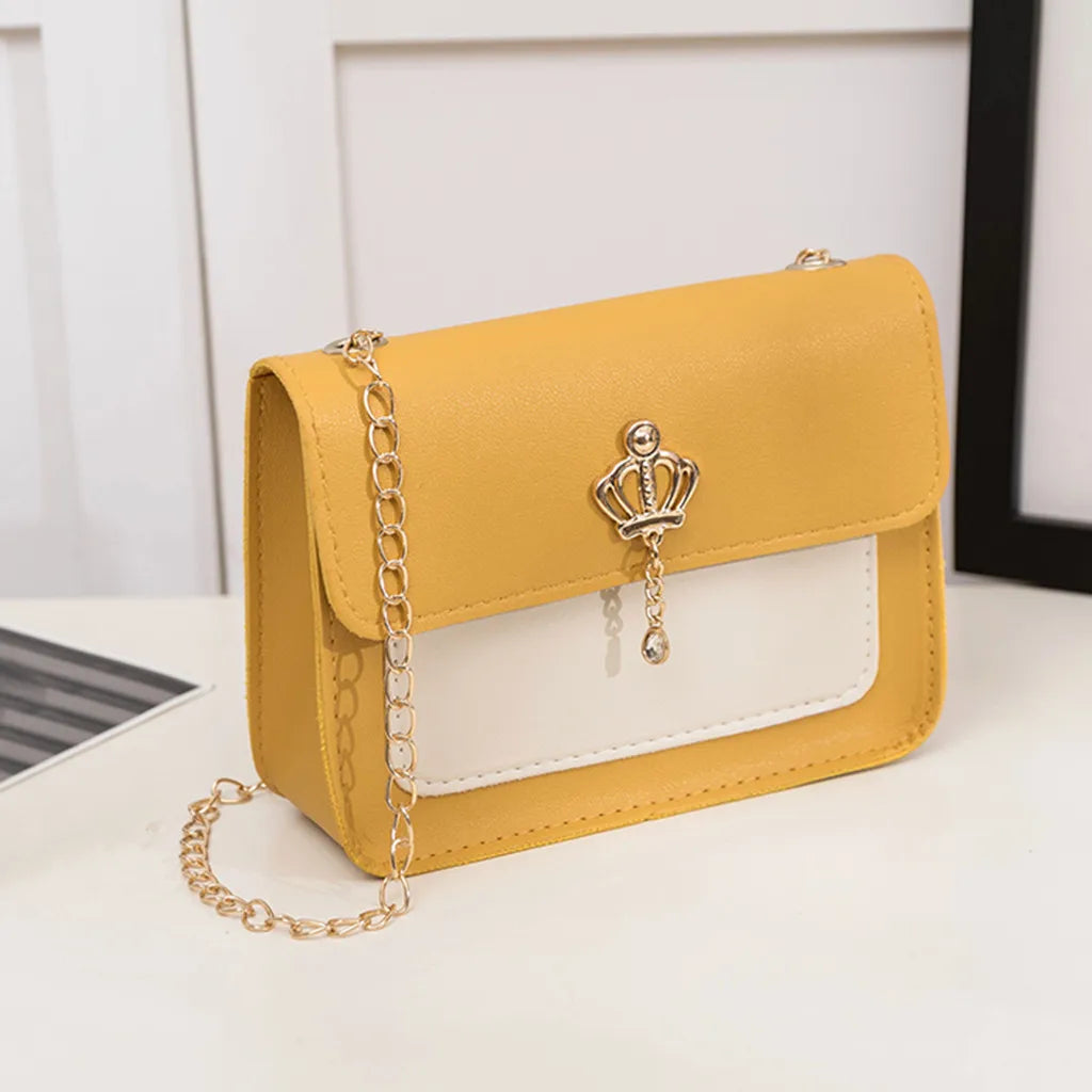 Purse With Gold Chain Strap