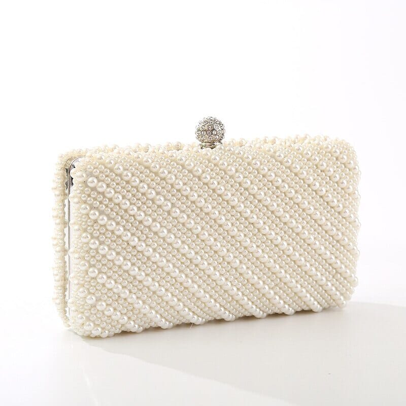 White Prom Purse The Store Bags Beige 