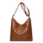 Large Leather Tote With Zipper