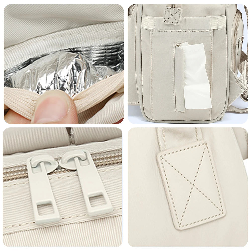 Waterproof USB Charger Diaper Bag
