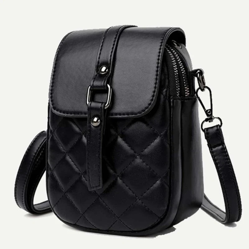 Small Quilted Leather Smartphone Crossbody Bag The Store Bags 