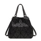Silver Geometric Bag