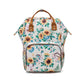 Floral Diaper Bag Backpack