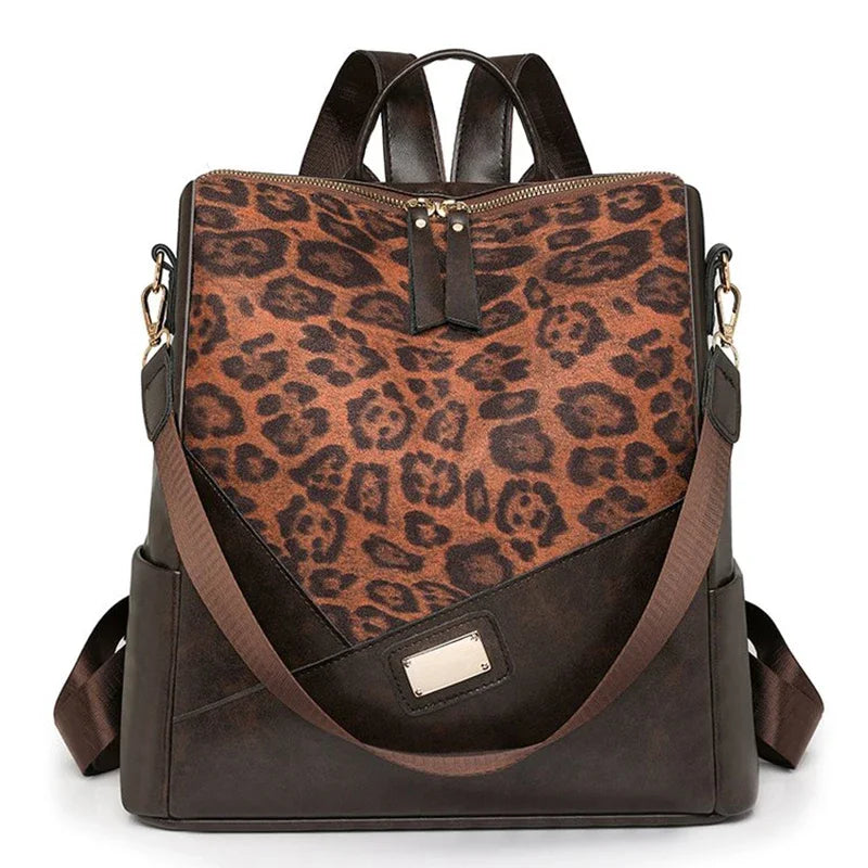 Mochila mujer animal print