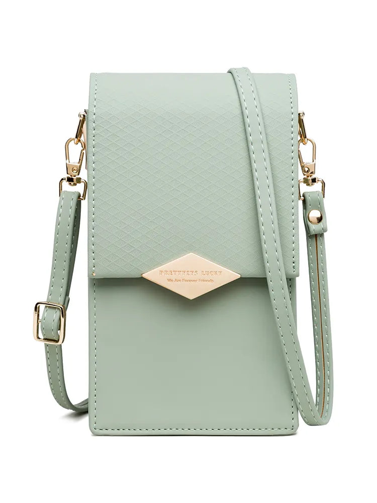 Small Leather Crossbody Phone Purse The Store Bags green 