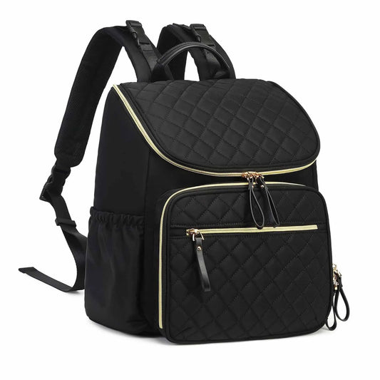 Bolso Pañalera Lequeen Acolchado