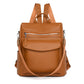 Women's Anti Theft Backpack Purse The Store Bags Brown 