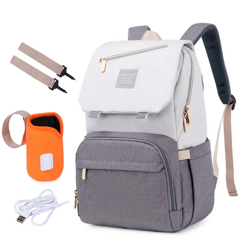 FAMICARE USB Diaper Bag
