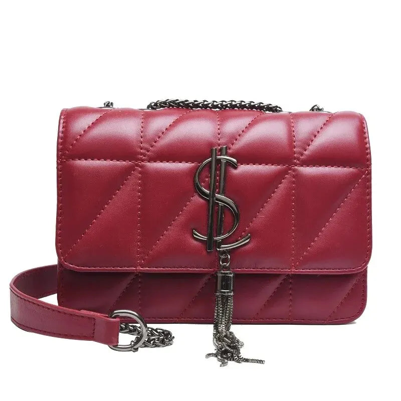 Chain Handle Evening Bag The Store Bags Red 