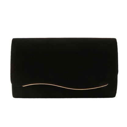 Bolso clutch fiesta negro