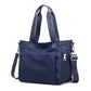 Tote Bag Nylon Zip Top The Store Bags Dark Blue 