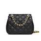 Black Quilted Bag With Gold Chain The Store Bags 