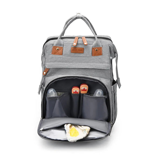 Mochila para bebe impermeable con cargador USB