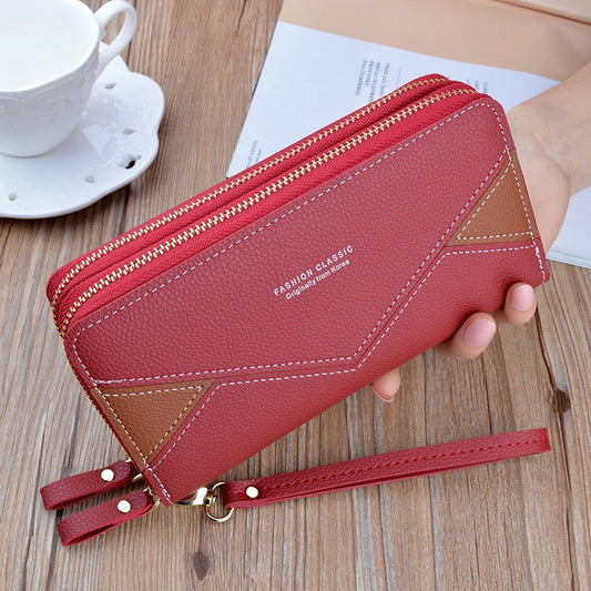 Leather Zip Purse