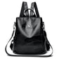 Faux Leather Laptop Backpack Women's The Store Bags Black 