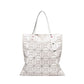 Geometric Shape Laptop Bag The Store Bags Milk tea color 