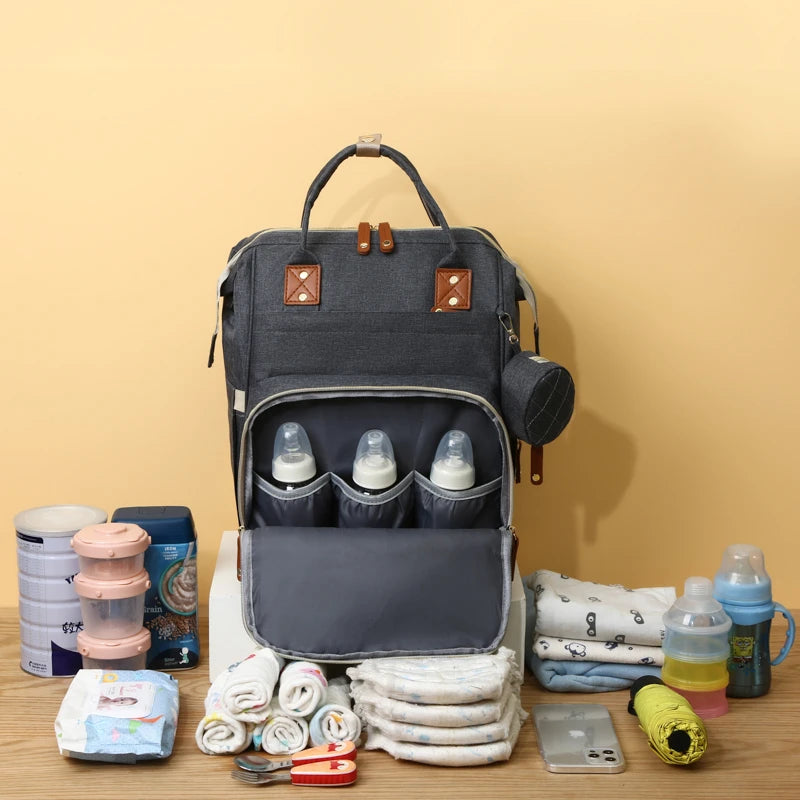 USB Charger Laptop Diaper Bag