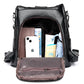 Leather Backpack Purse Anti Theft