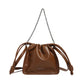 Bucket Bag With Chain Handle The Store Bags Brown 