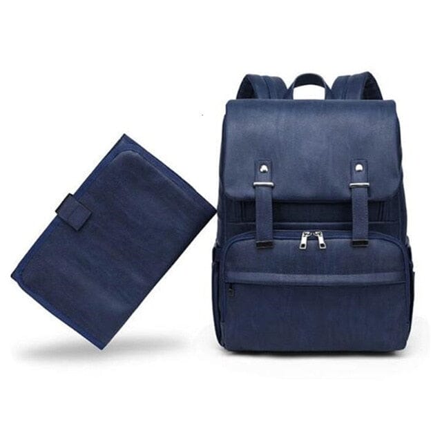 Western Leather Diaper Bag The Store Bags Blue 