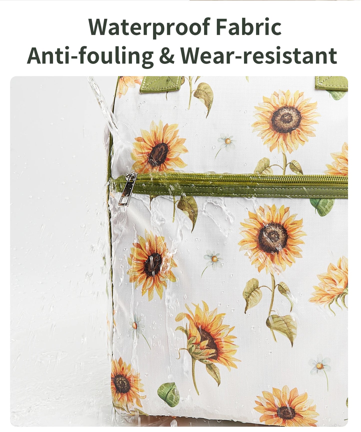 Bolsa de pañales de girasol