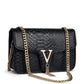 Square Leather Purse The Store Bags black 