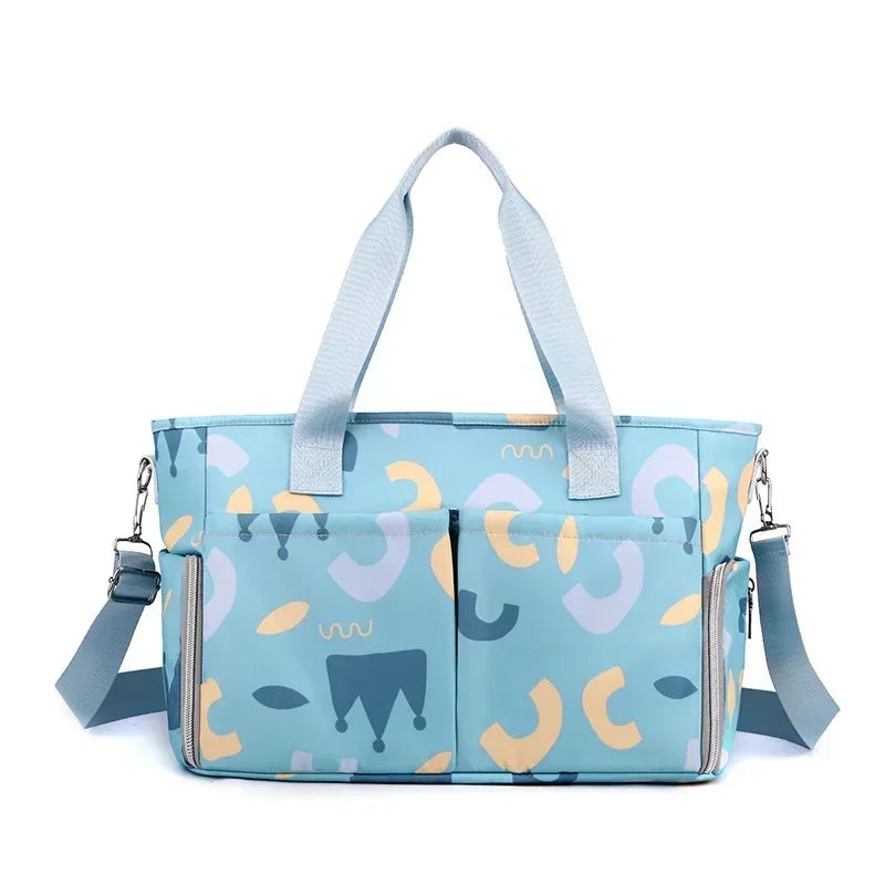 Floral Tote Diaper Bag