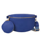 Leather Crossbody Belt Bag The Store Bags Blue 