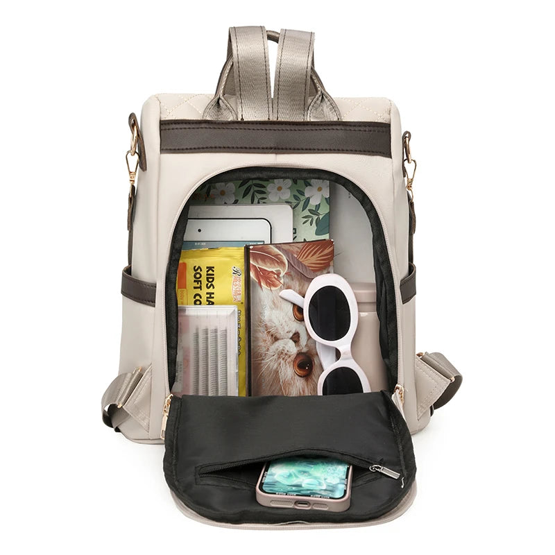 Anti Theft Backpack For Ladies