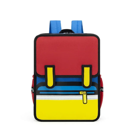 2d Cartoon Backpack