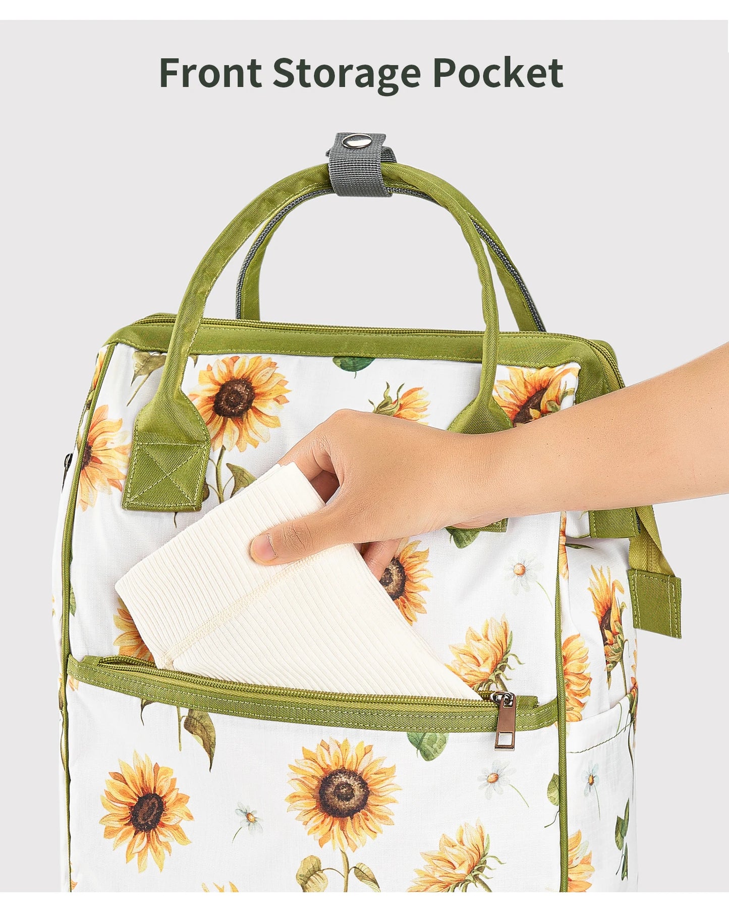Bolsa de pañales de girasol
