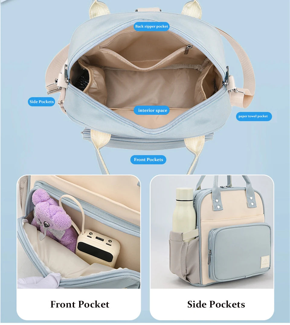 Small Nylon Diaper Bag